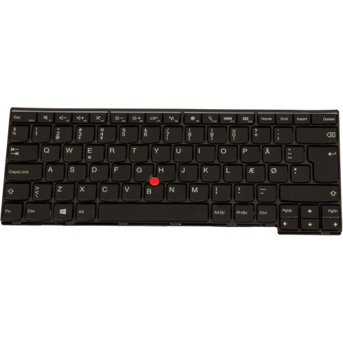 Danish layout keyboard for