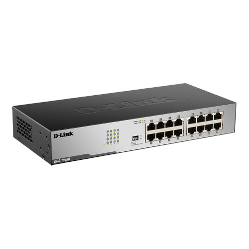 D-Link 16-Port Gigabit Unmanaged Desktop Switch