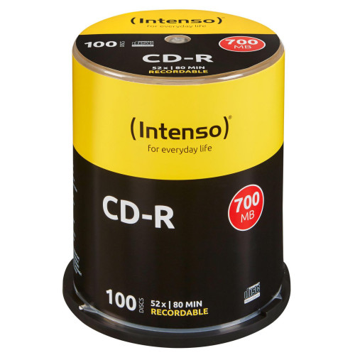 CD-R  Intenso 700100pcs Cak