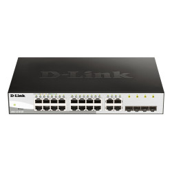 D-Link 20-Port Gigabit Smart Managed Switch including 4 SFP ports