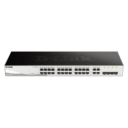 D-Link 28-Port Gigabit Smart Managed Switch including 4 Combo Ports
