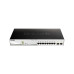 D-Link 10-Port Gigabit PoE+ Smart Managed Switch including 2 SFP Ports