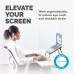 Fellowes Laptop Stand for Desk - I-Spire Quick Lift Adjustable Laptop Stand for the Home and Office - Portable Laptop Stand with 7 Height Adjustments - Max Monitor Size 17