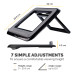 Fellowes Laptop Stand for Desk - I-Spire Quick Lift Adjustable Laptop Stand for the Home and Office - Portable Laptop Stand with 7 Height Adjustments - Max Monitor Size 17