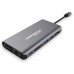 Hypertec ProDock Extreme - Universal USB-C to 4K HDMI, 4K DisplayPort Dual Screen