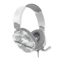 Turtle Beach Recon 70 Camo White Wired Multiplatform Gaming Headset for PS5, PS4, Xbox Series X or S, Xbox One and Mobile with 3.5mm Wired Connection, Flip-to-Mute Mic, 40mm Speakers