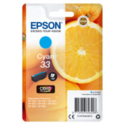 Epson Oranges Singlepack Cyan 33 Claria Premium Ink