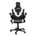 Trust GXT 703 Riye PC gaming chair Upholstered seat Black, White