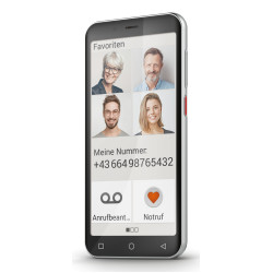 Emporia emporiaSMART5.mini 12.6 cm (4.95") Single SIM Android 13 4G USB Type-C 4 GB 64 GB 2500 mAh Black