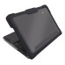 Techair TACHS004 Protective Hard Shell case for Lenovo 300e/500e 3rd Gen Chromebook, 11.6 black/clear
