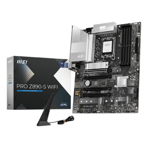 MSI PRO Z890-S WIFI motherboard Intel Z890 LGA 1851 (Socket V1) ATX