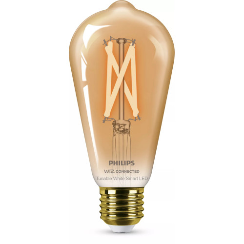 Philips Filament Bulb amber 7W (Eq.50W) ST64 E27