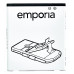 Emporia AK-S3-BC mobile phone spare part Battery Black, White
