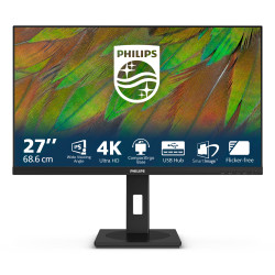 Philips 3000 series 27B1N3800/00 computer monitor 68.6 cm (27") 3840 x 2160 pixels 4K Ultra HD LCD Black