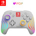 PDP Afterglow Wave White USB Gamepad Analogue / Digital Nintendo Switch, Nintendo Switch Lite, Nintendo Switch OLED