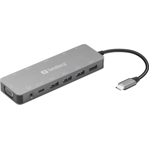 USB-C 13-in-1 Travel Dock