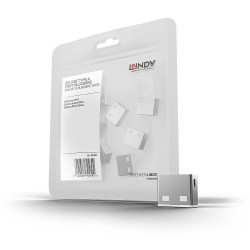 USB Port Blocker White 10 pcs