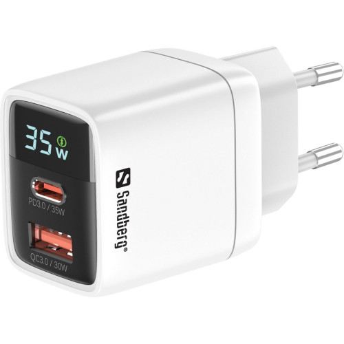 2in1 Charger 1xUSB-C 1xUSB 35W