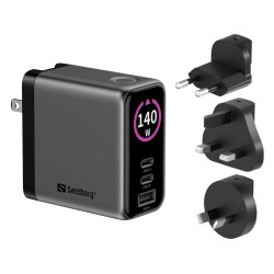 Travel Charger PD140W Display