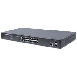16-Port Gigabit Ethernet PoE+