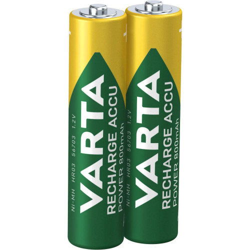 1x2 LL Accu AAA NiMH 800 mAH
