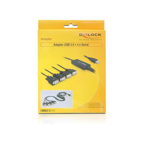 Adapter USB 2.0 Type-A male