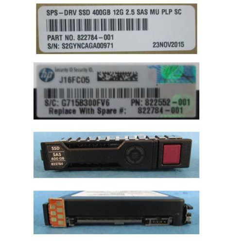 Hot-plug SSD 400GB 2.5 Inch
