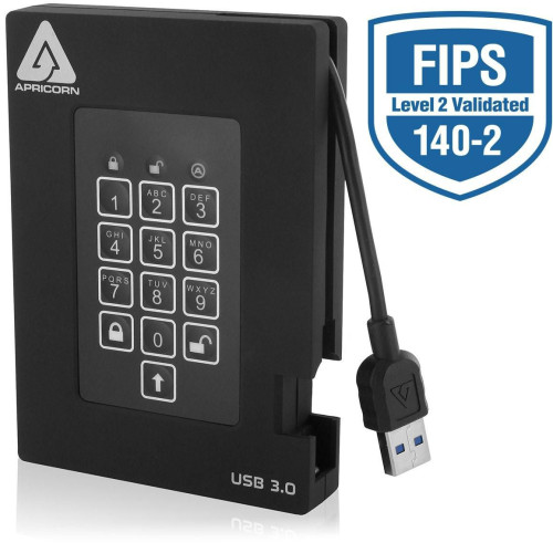 HDD 2TB Encrypted USB 3.0