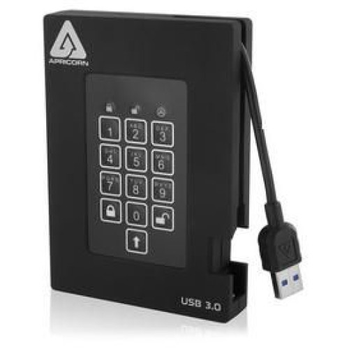 HDD 500GB Encrypted USB 3.0