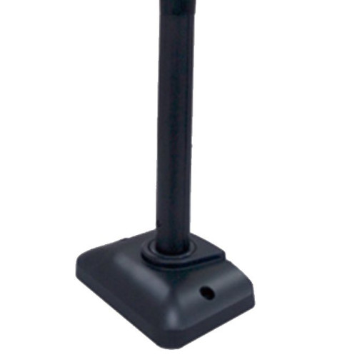 Plastic pole base