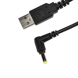 USB A to DC Plug Charge Cable