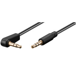 3.5mm Minijack Cable 0,5m 90°