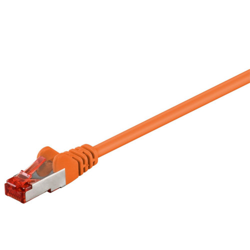 F/UTP CAT6 0.25m Orange PVC