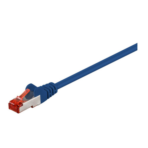 F/UTP CAT6 0.5m Blue PVC
