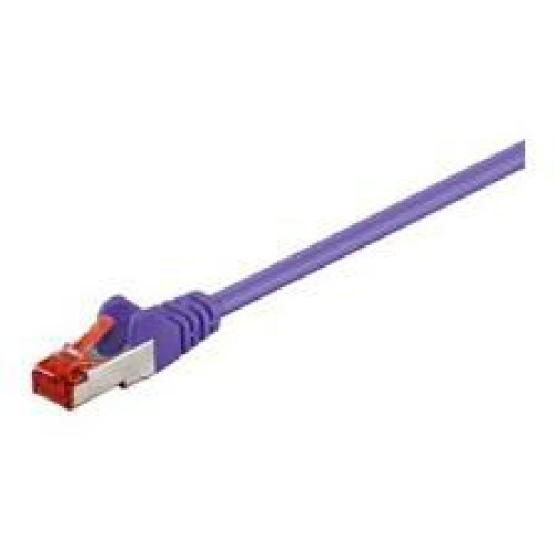 F/UTP CAT6 1m Purple PVC