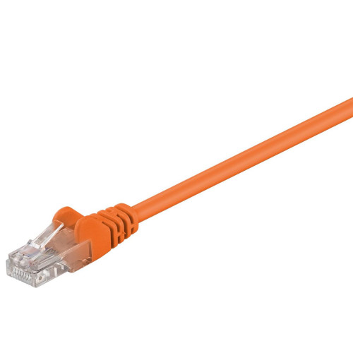 U/UTP CAT5e 0.5M Orange PVC