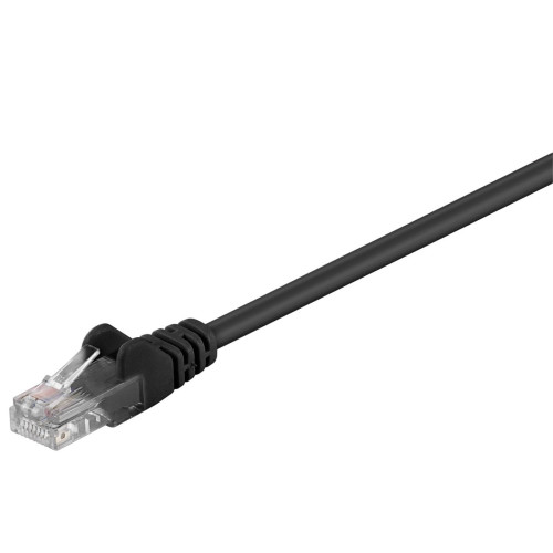 U/UTP CAT5e 1.5M Black PVC