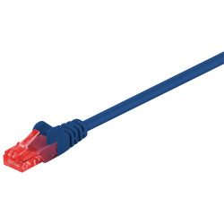U/UTP CAT6 0,25M Blue PVC