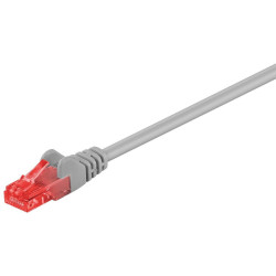 U/UTP CAT6 0.5M Grey PVC