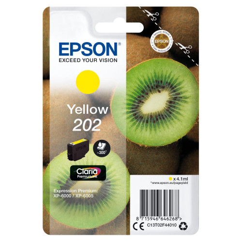 Singlepack Yellow 202