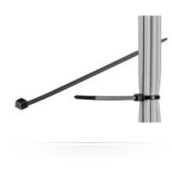 Cable tie 100pcs Black. 203mm