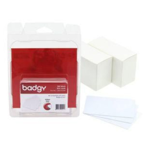 PVC BLANK CARDS Pack 100 cards