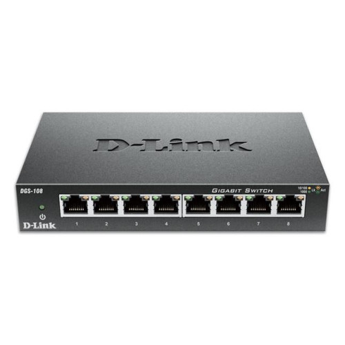 DGS-108/E  8-port Gigabit