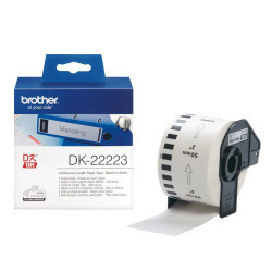 White Continuous Labels 50mm