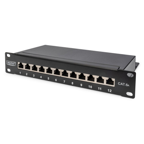 CAT 6A Patch Panel, shielded,