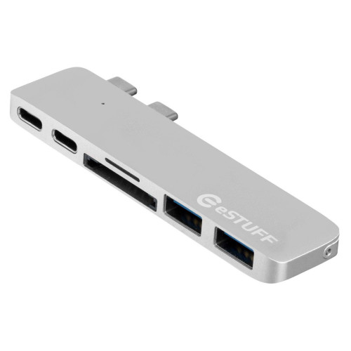 USB-C Slot-in Hub Pro Silver