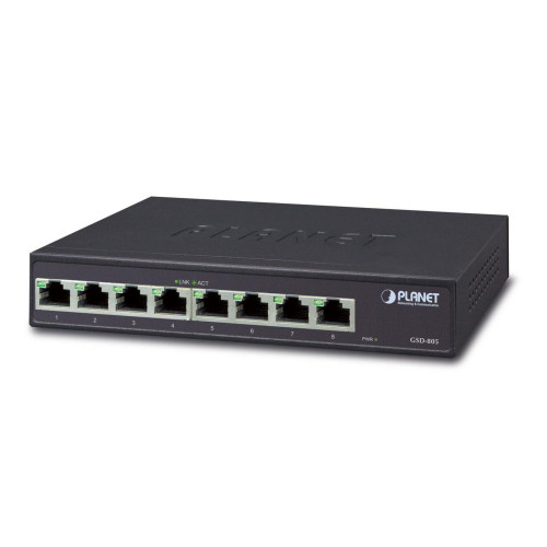 8-Port 1000Base-T Desktop