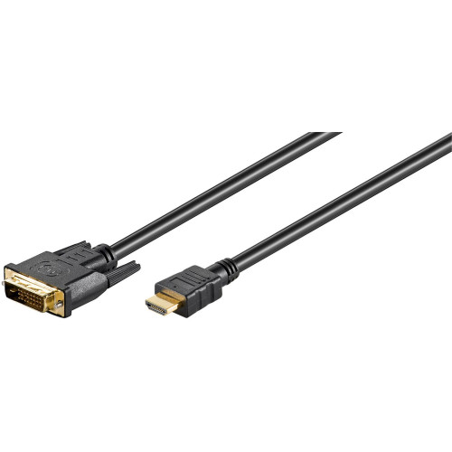 HDMI 19 - DVI-D M-M Cable 5m