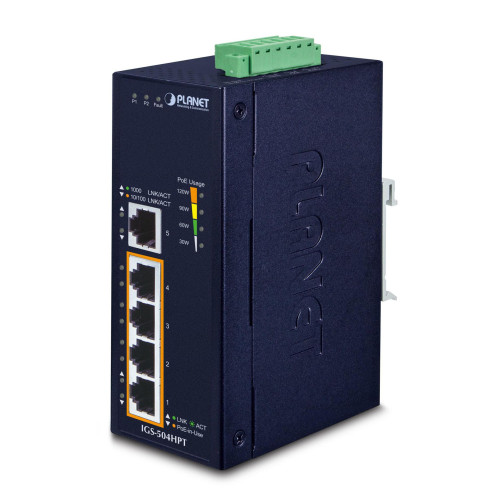 IP30 5-Port Gigabit Switch