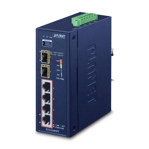 IP30 6-Port Gigabit Switch